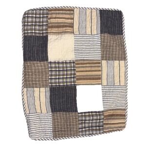 Ruff Hewn Farmhouse Pair Quilted Patchwork Pillow Shams